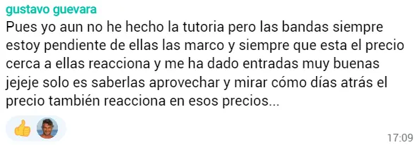 Testimonio Telegram Trading Room Tutoria Juan Carrillo